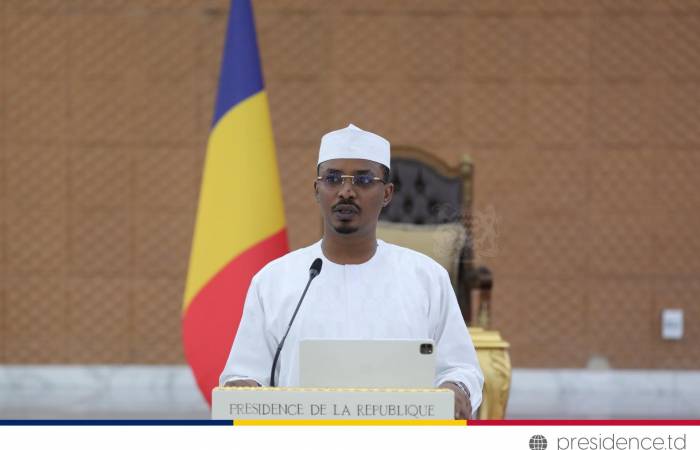 Tchad : discours à la nation du président du Conseil Militaire de Transition Mahamat Idriss Deby 