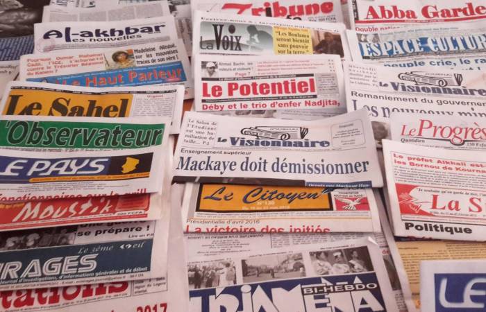 Tchad: des risques importants pèsent sur  l’exercice du journalisme au Tchad selon RSF