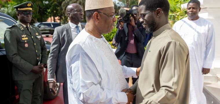 Sénégal : le président sénégalais reçoit Macky Sall