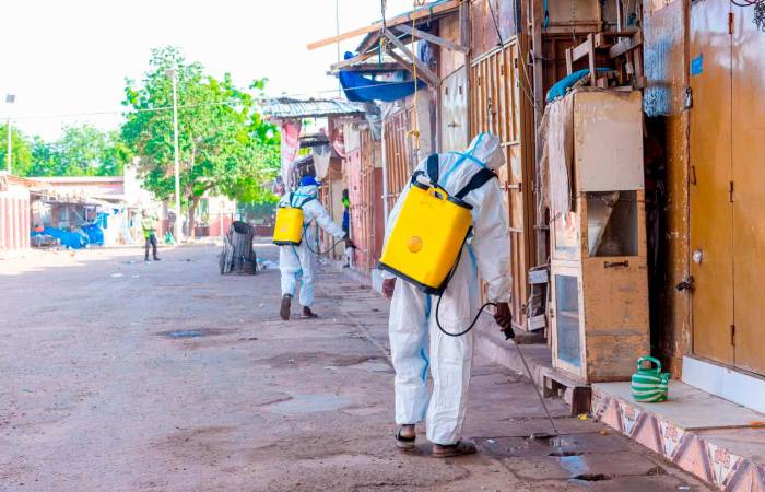 Tchad: la commune de la ville de N’Djamena désinfecte les deux principaux marchés 