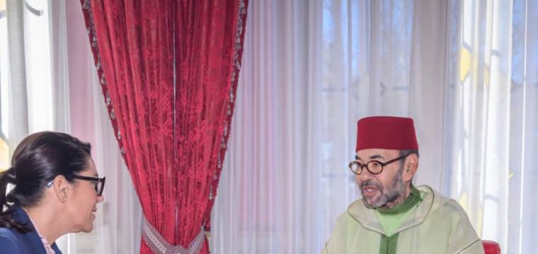 Le Roi Mohammed Mohammed VI reçoit Mme Fatima Ezzahra El Mansouri, Cheffe du gouvernement chargée de la formation du nouveau gouvernement